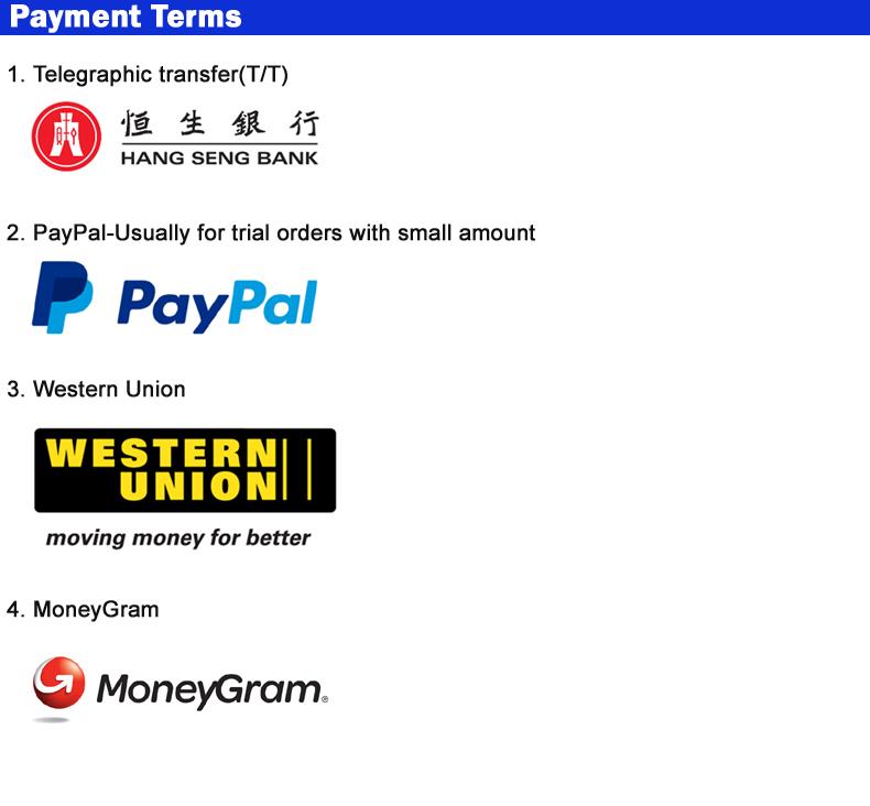 Conditions de paiement 拷贝