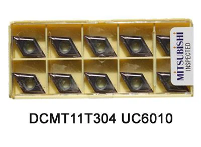 Plaquettes de carbure DCMT11T304 UC6010